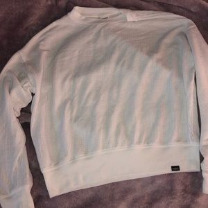 VS pink cropped sweater